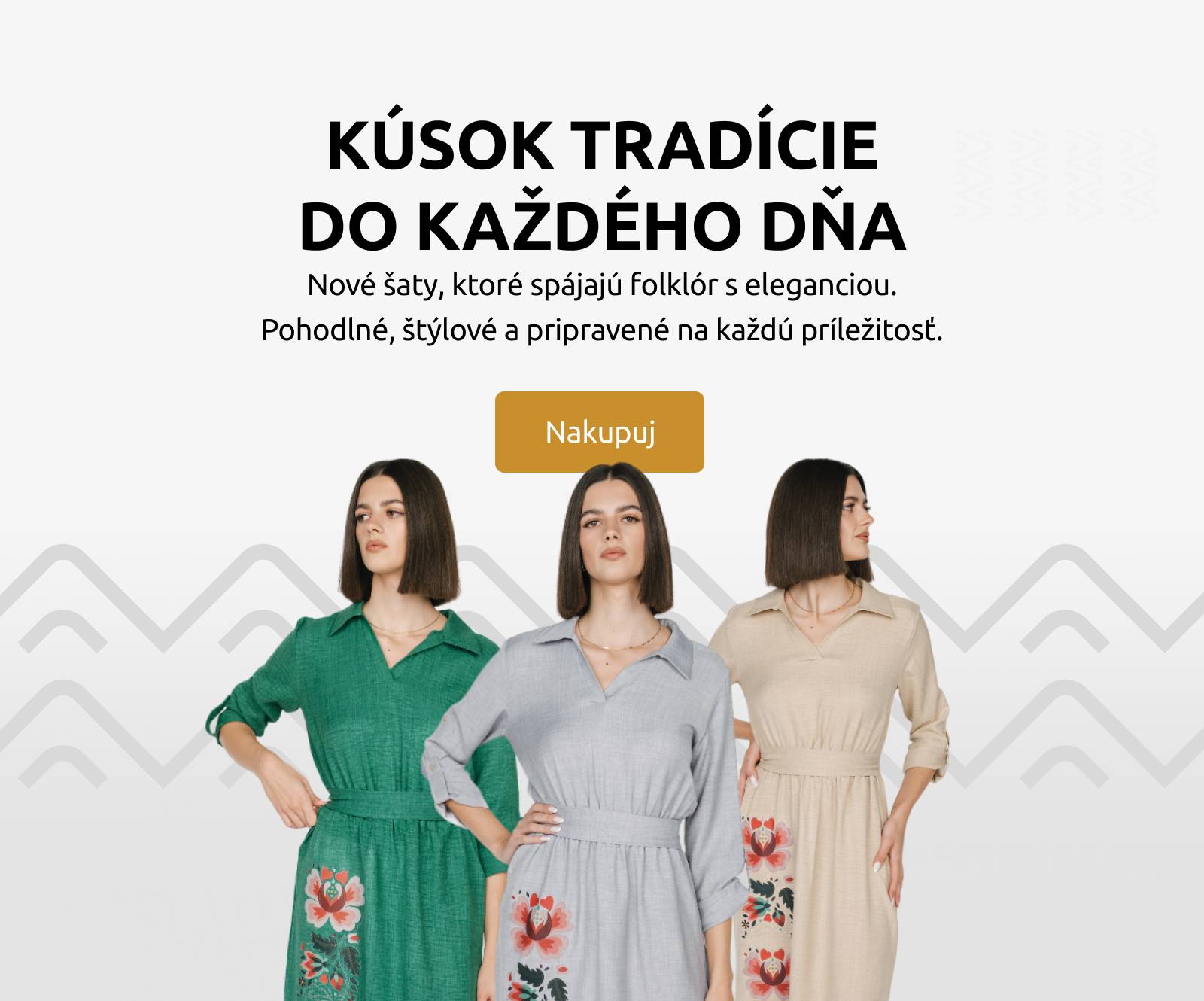 Dámske šaty nová kolekcia